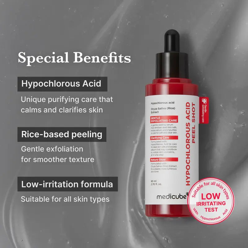 SkinPrep™ Hypochlorous Glow Duo – Gentle Exfoliation that Brightens & Clears Texture (Face + Body)