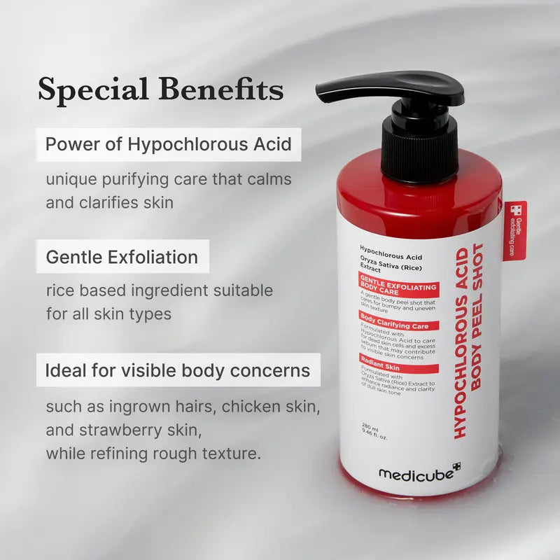 SkinPrep™ Hypochlorous Glow Duo – Gentle Exfoliation that Brightens & Clears Texture (Face + Body)