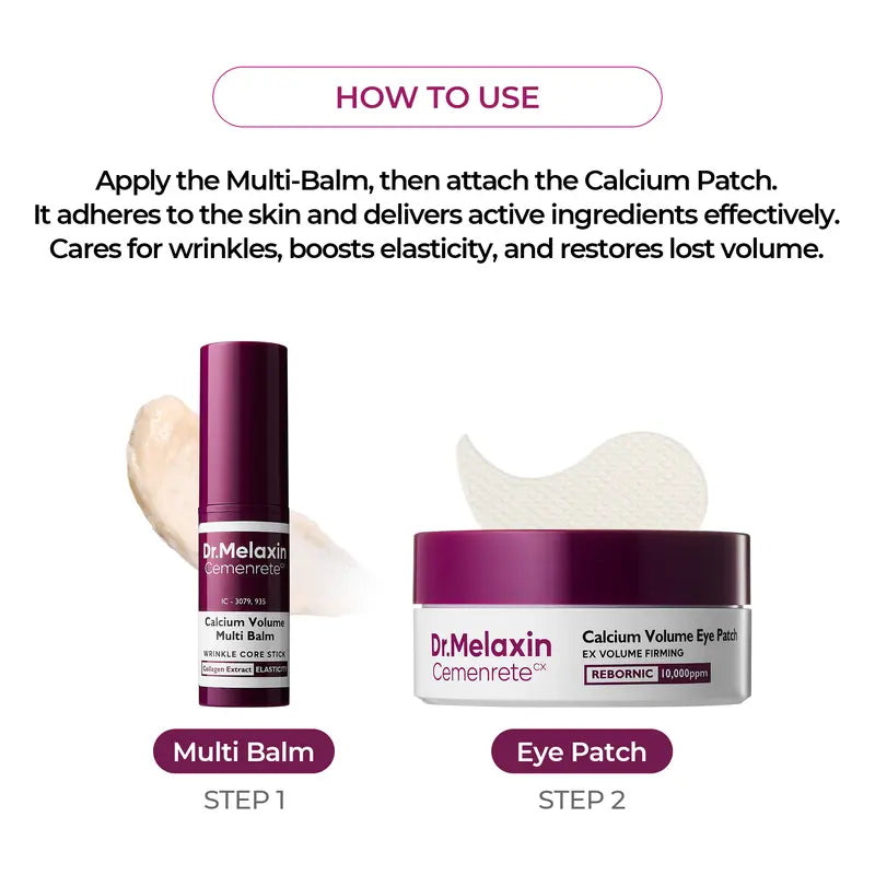 Calcium Firming Duo – Instantly Smooths Wrinkles for Firm, Youthful Skin