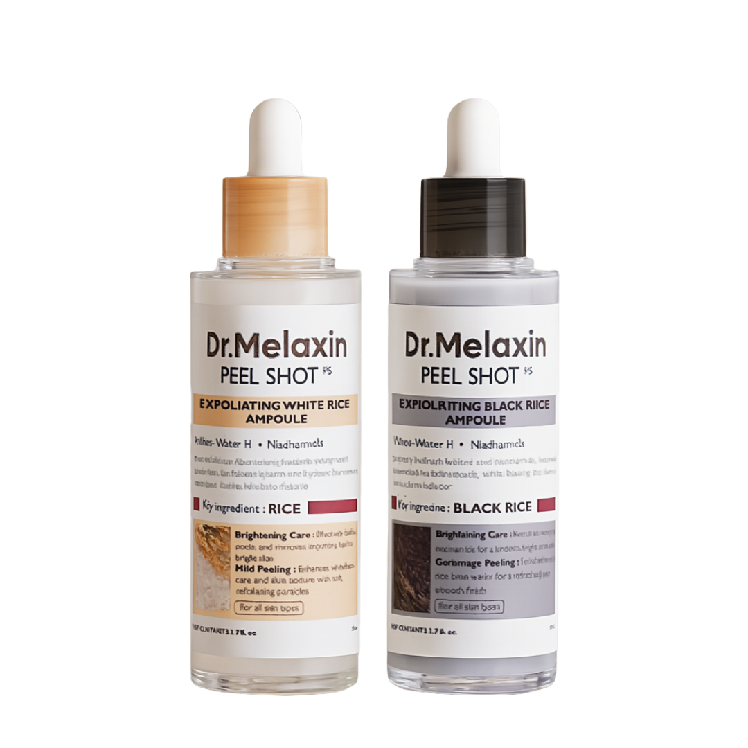 Exfoliating Rice Peel Duo – Instantly Removes Dead Skin for Smooth, Glowing Skin - refill