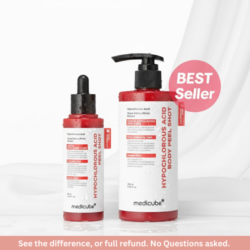 SkinPrep™ Hypochlorous Glow Duo – Gentle Exfoliation that Brightens & Clears Texture (Face + Body)