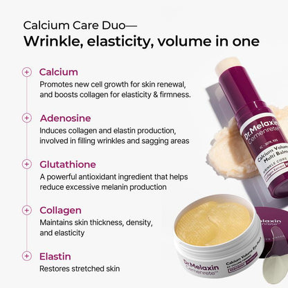 Calcium Firming Duo – Instantly Smooths Wrinkles for Firm, Youthful Skin