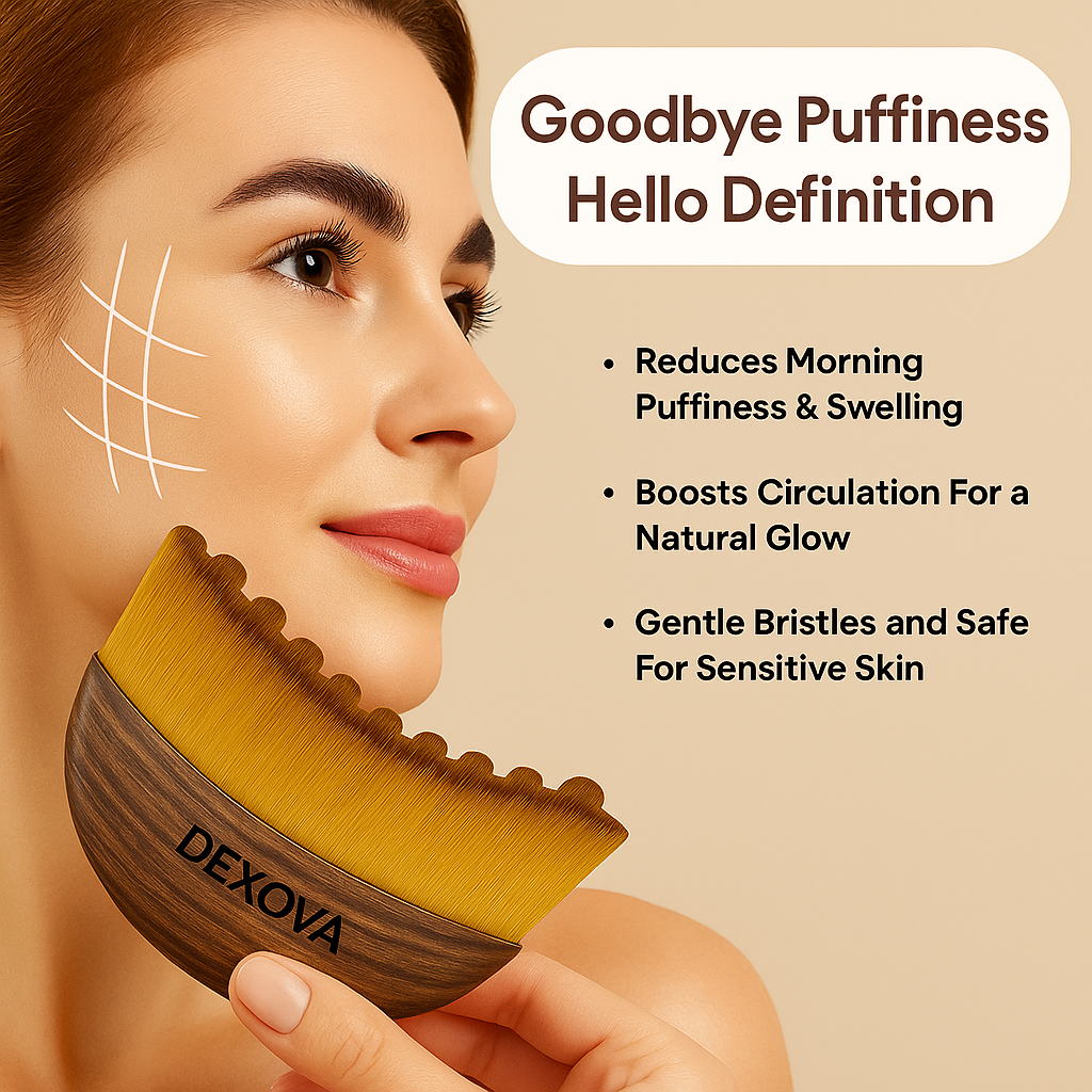 PureFlow™ Lymphatic Brush - Instant Jawline Sculpt & Swelling Reduction
